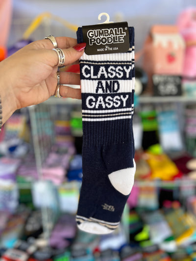 Classy & Gassy gym socks