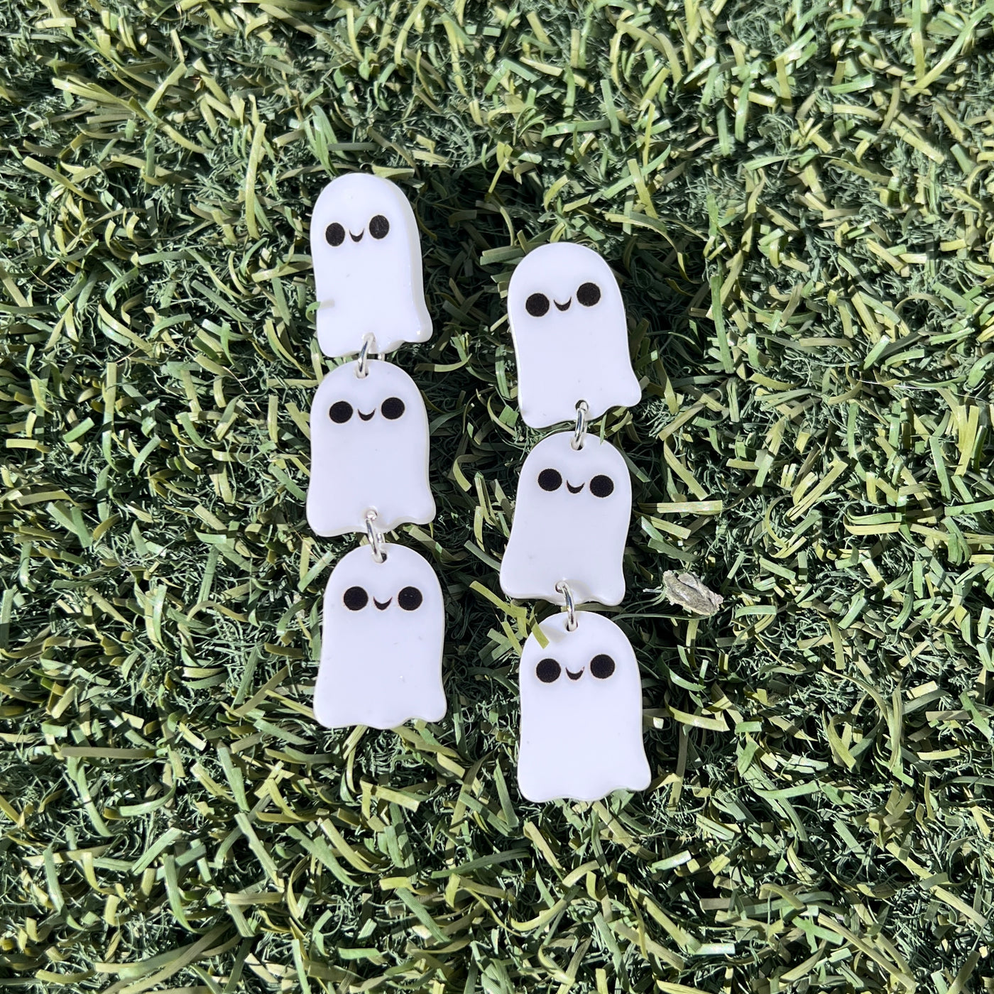 Stack of Ghosts Earrings