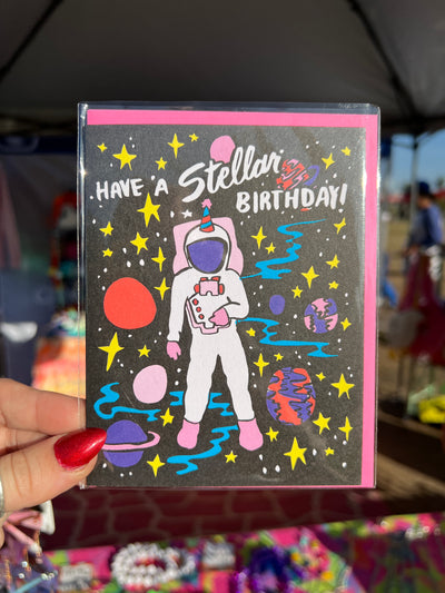 Stellar Birthday Card