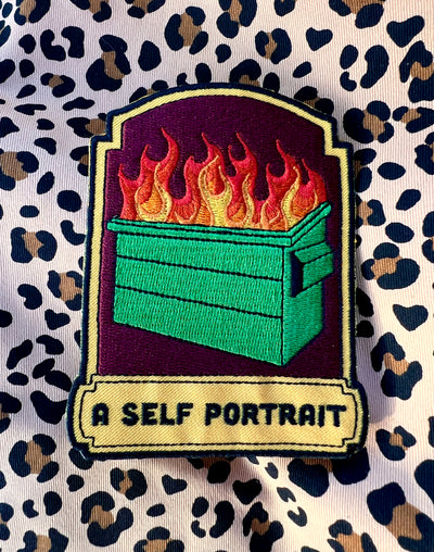 A Self Portrait Embroidered Patch