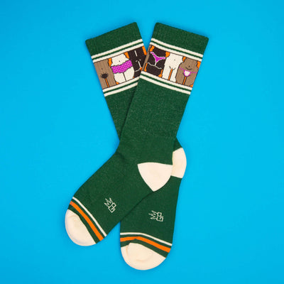 Tush and Bush Crew Socks