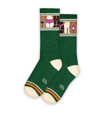 Tush and Bush Crew Socks