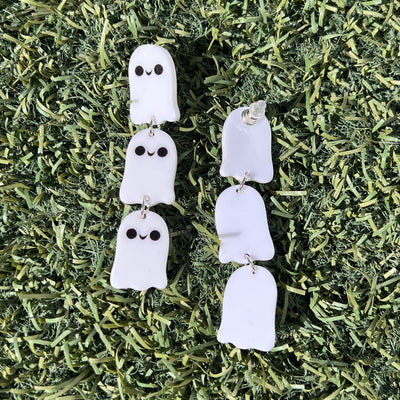 Stack of Ghosts Earrings