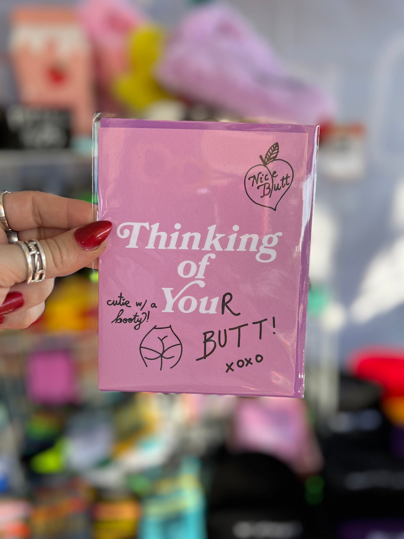 Thinking of You(r Butt) Card
