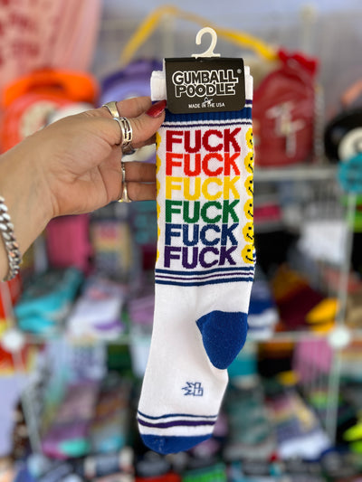 Fuck You gym socks