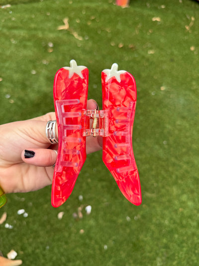 Chili Pepper Hair Clip