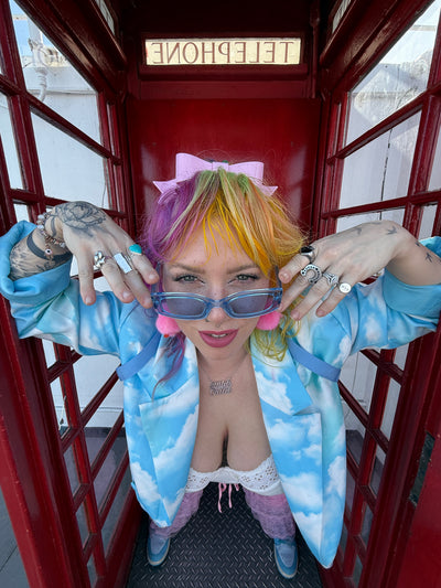 Retro Rectangle Sunnies (Choose your color)