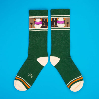 Tush and Bush Crew Socks