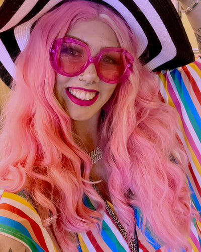 Hot Pink Hot Head Sunglasses