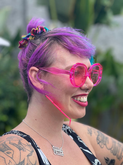 Hot Pink Hot Head Sunglasses