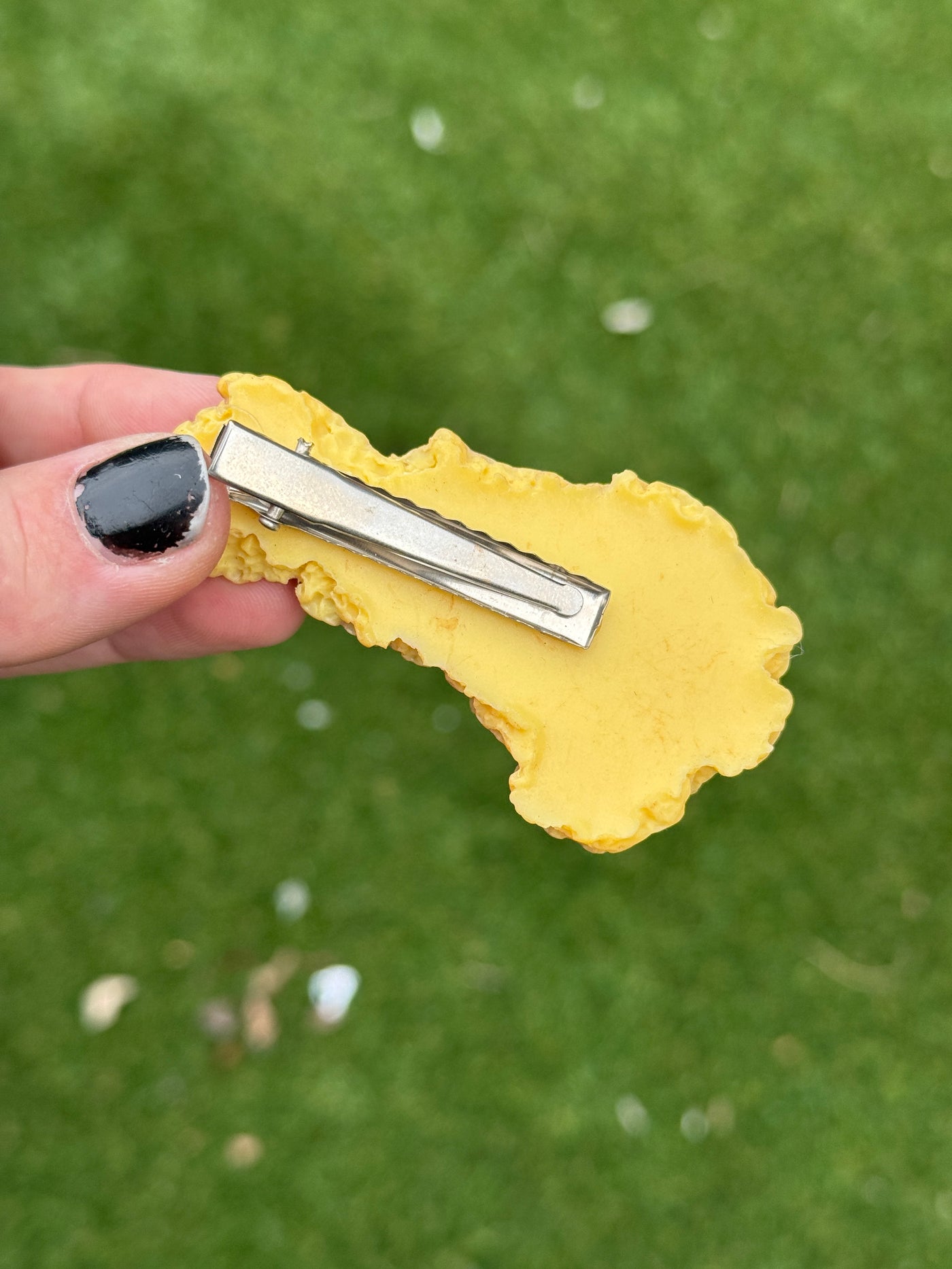 Chicken Nugget Hair Clip