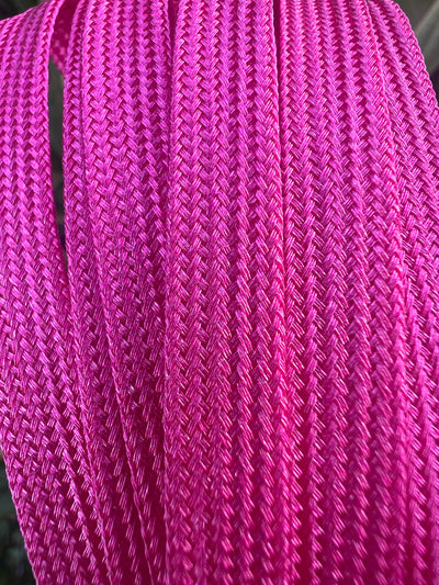 Bright Pink Metallic 96 inch SPARK Roller Skate Laces