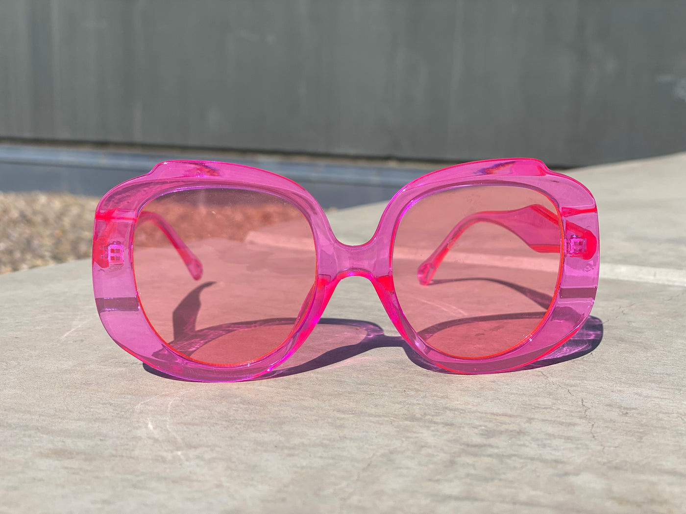 Hot Pink Hot Head Sunglasses