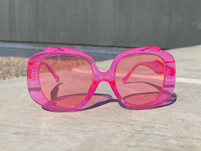 Hot Pink Hot Head Sunglasses