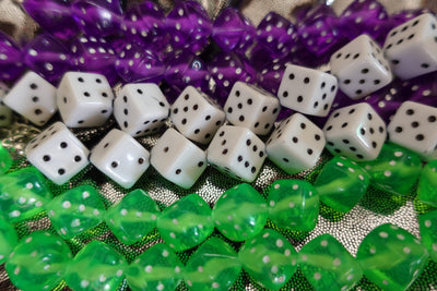Dice Choker Necklace *choose your color*