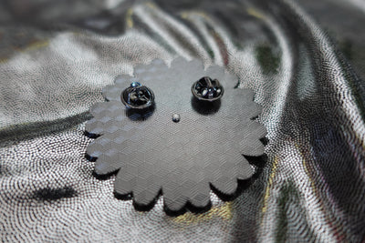 Yes or No Decision Making Daisy Enamel Pin