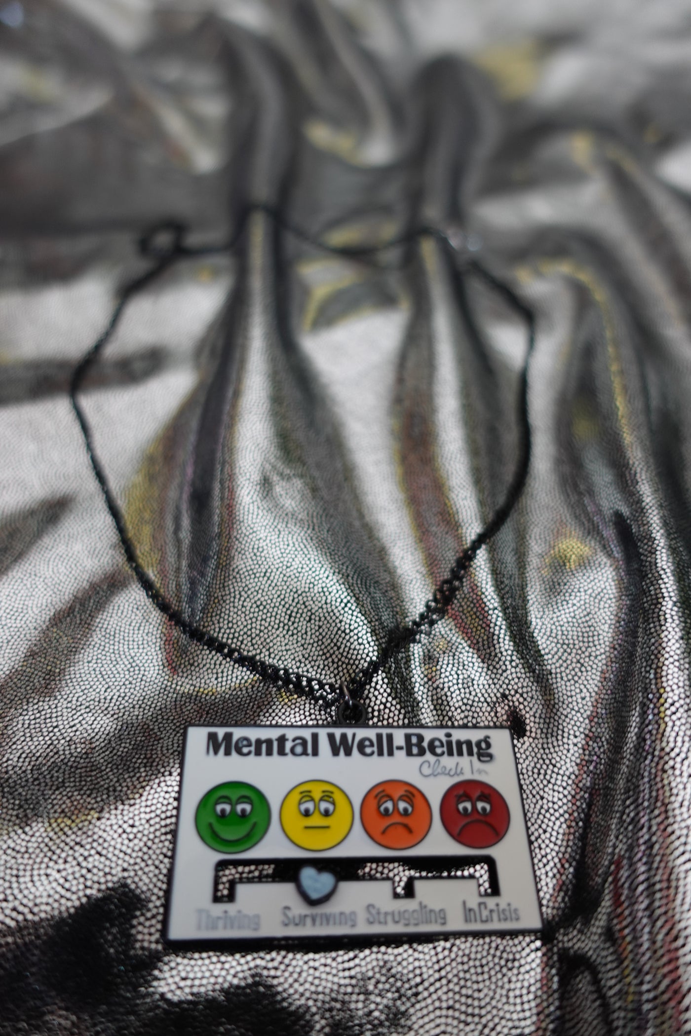 Mental Well Being Check In Necklace