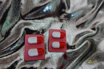 Pill Earrings