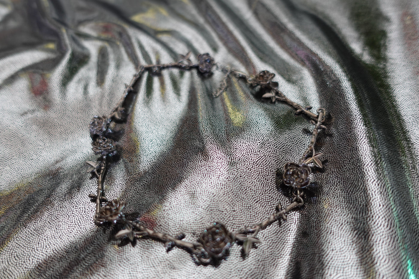 Rose Choker Necklace