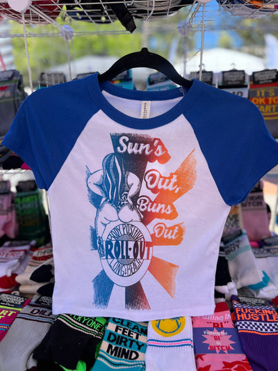 ON SALE: 2024 Sun's Out, Buns Out Roll Out Baby Tee