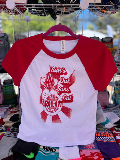 ON SALE: 2024 Sun's Out, Buns Out Roll Out Baby Tee