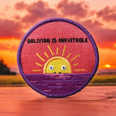 Oblivion Is Inevitable Embroidered Patch