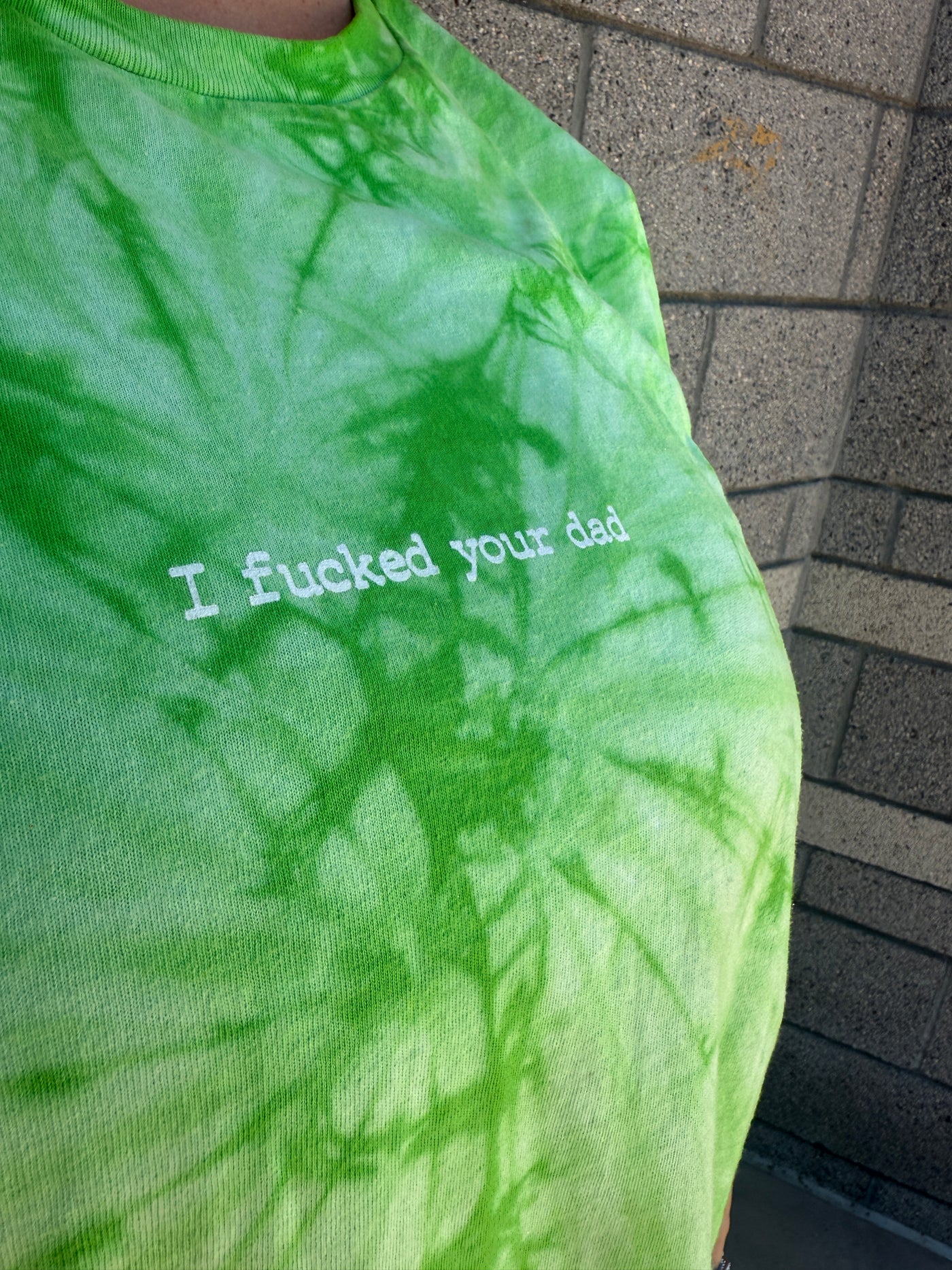 I ❤️ your dad tie dyed t-shirt