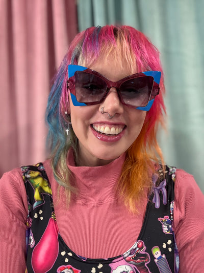Angular Color Block Sunnies (Choose your color)