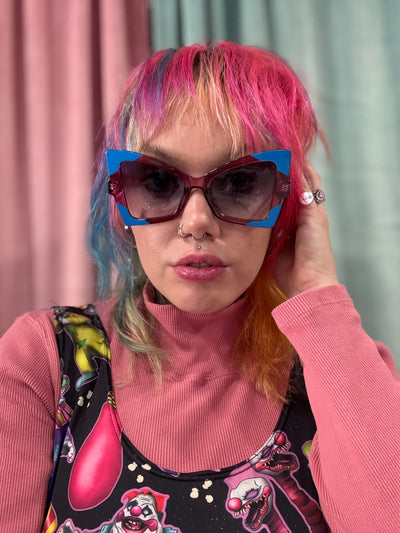 Angular Color Block Sunnies (Choose your color)