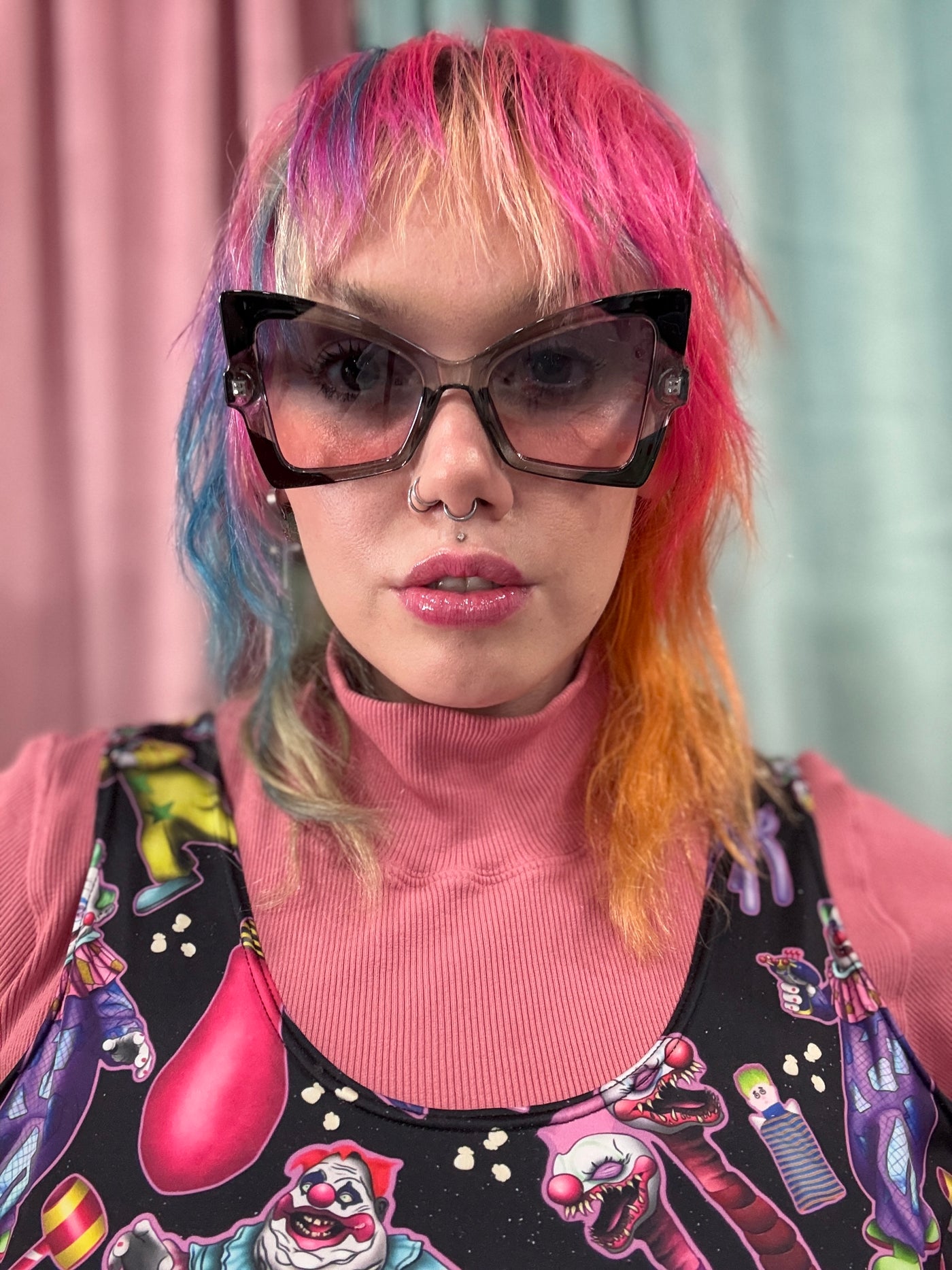 Angular Color Block Sunnies (Choose your color)