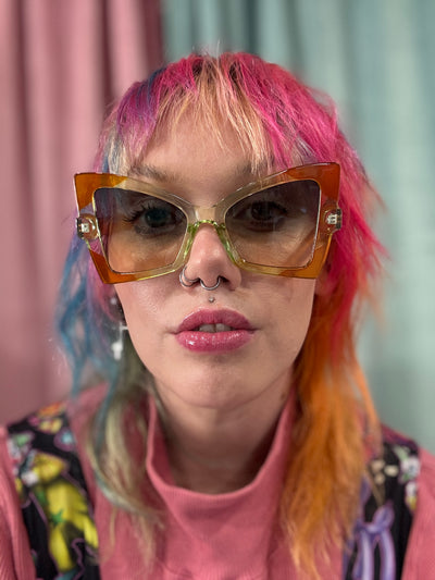 Angular Color Block Sunnies (Choose your color)