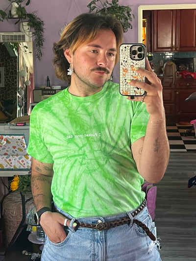 I ❤️ your dad tie dyed t-shirt