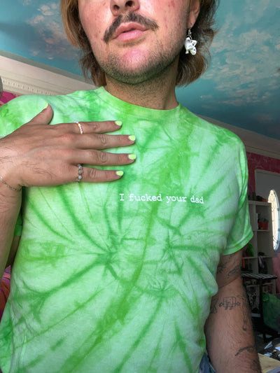 I ❤️ your dad tie dyed t-shirt