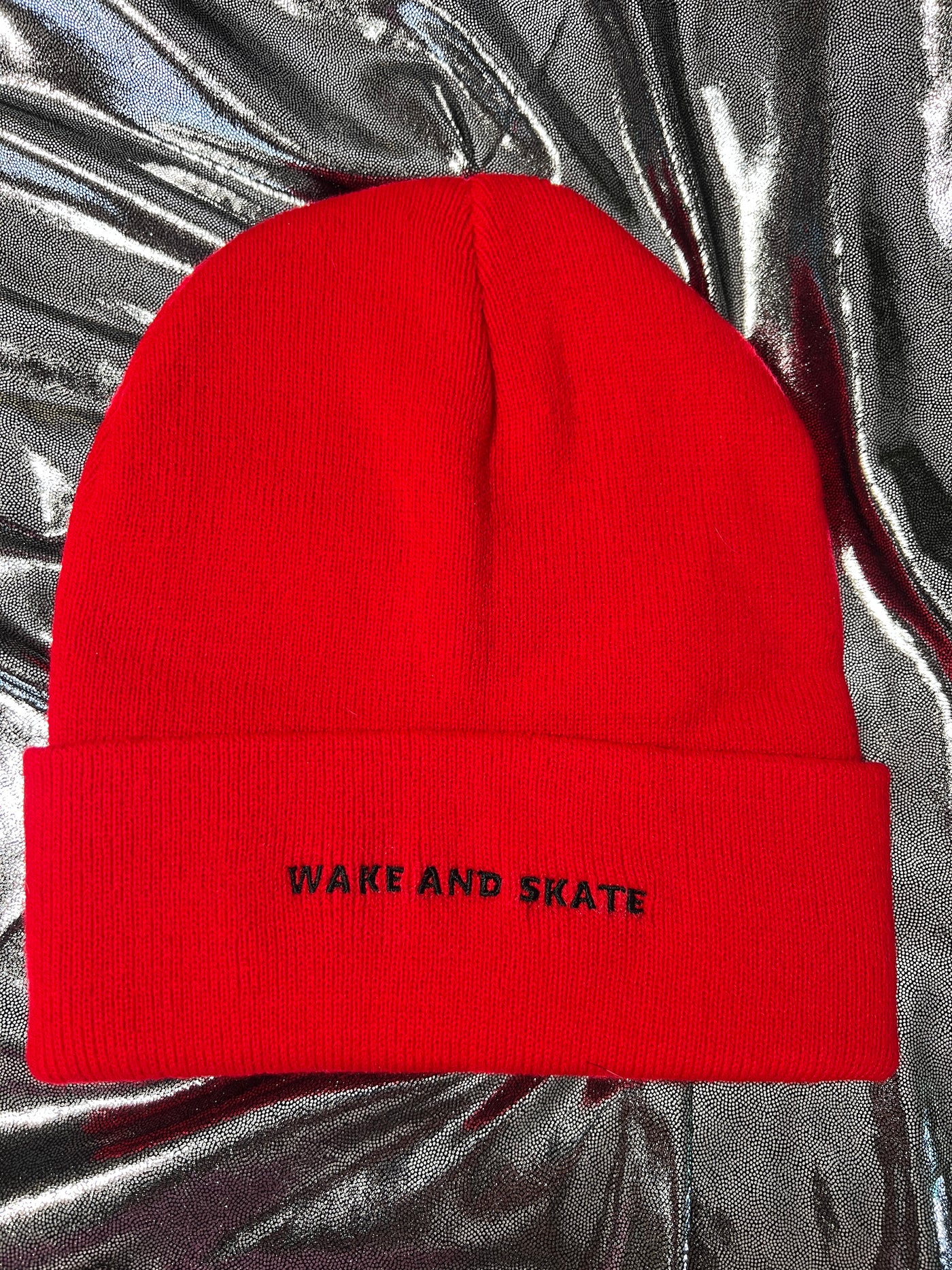 Wake and Skate *choose your color* beanie