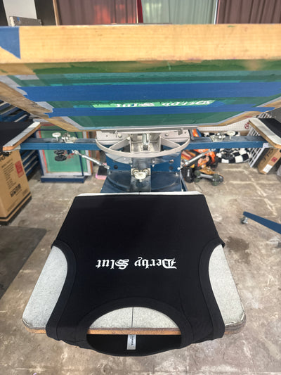 Derby Slut Black Cropped Tank Top