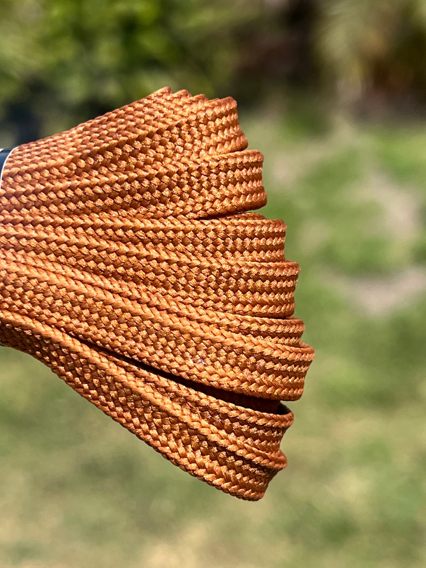 Brown – 96 inch (244 cm) CORE Shoelace by Derby Laces (NARROW 6MM WIDE LACE)