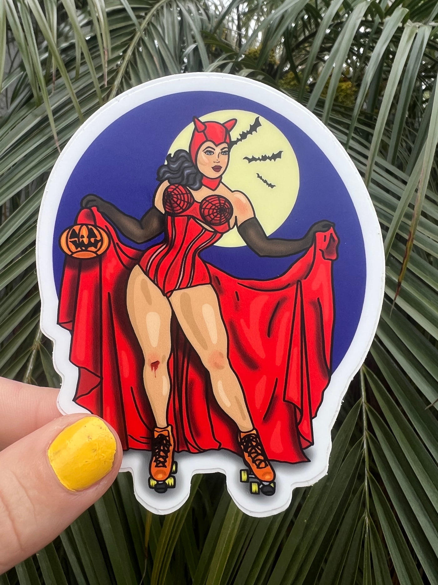 Skating with the Devil Sticker