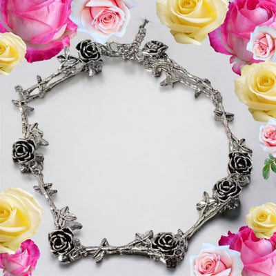 Rose Choker Necklace