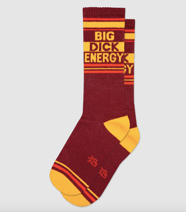 BIG DICK ENERGY Gym Crew Socks
