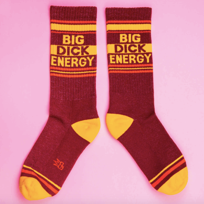 BIG DICK ENERGY Gym Crew Socks