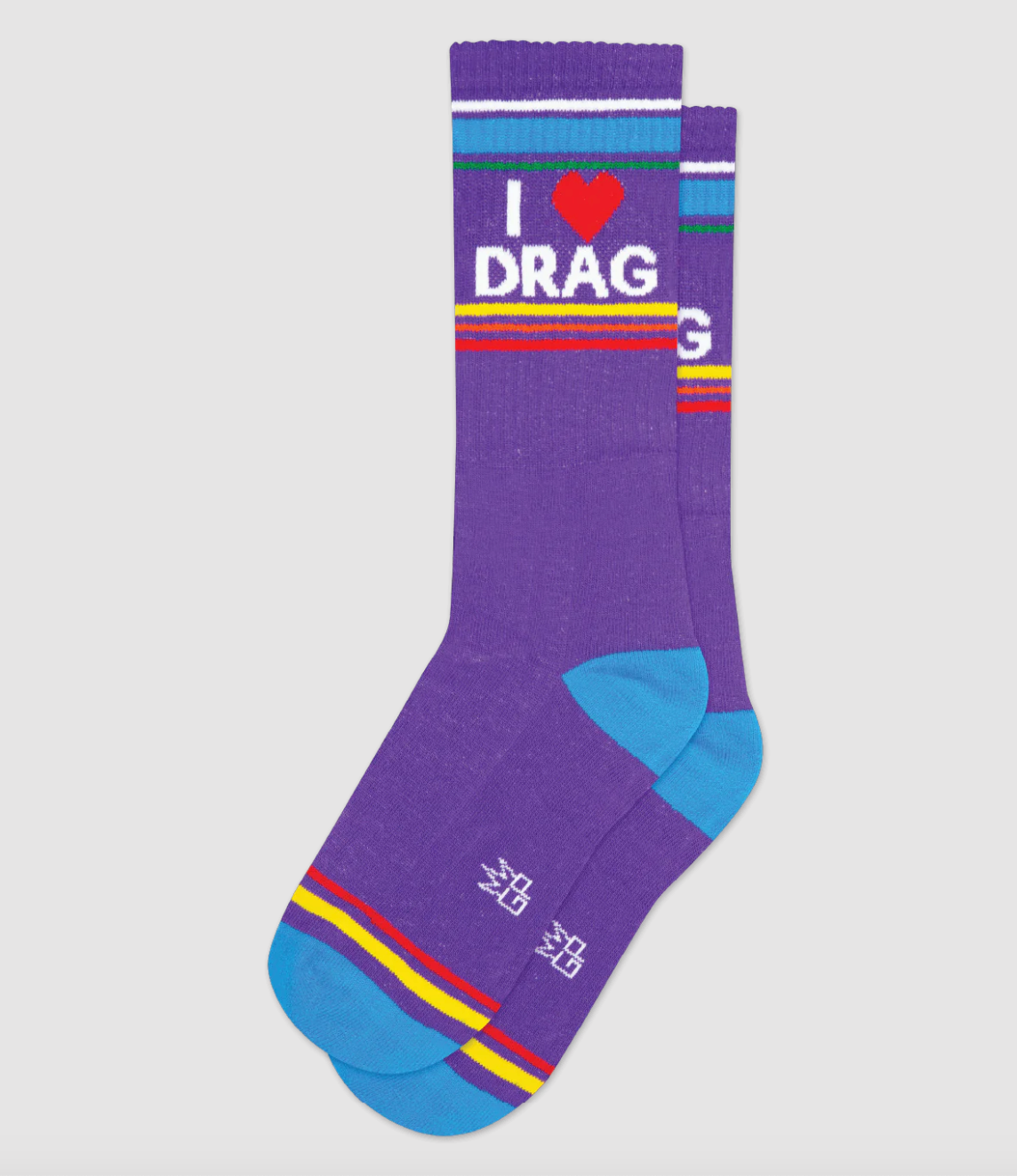 I ❤️ DRAG Gym Crew Socks