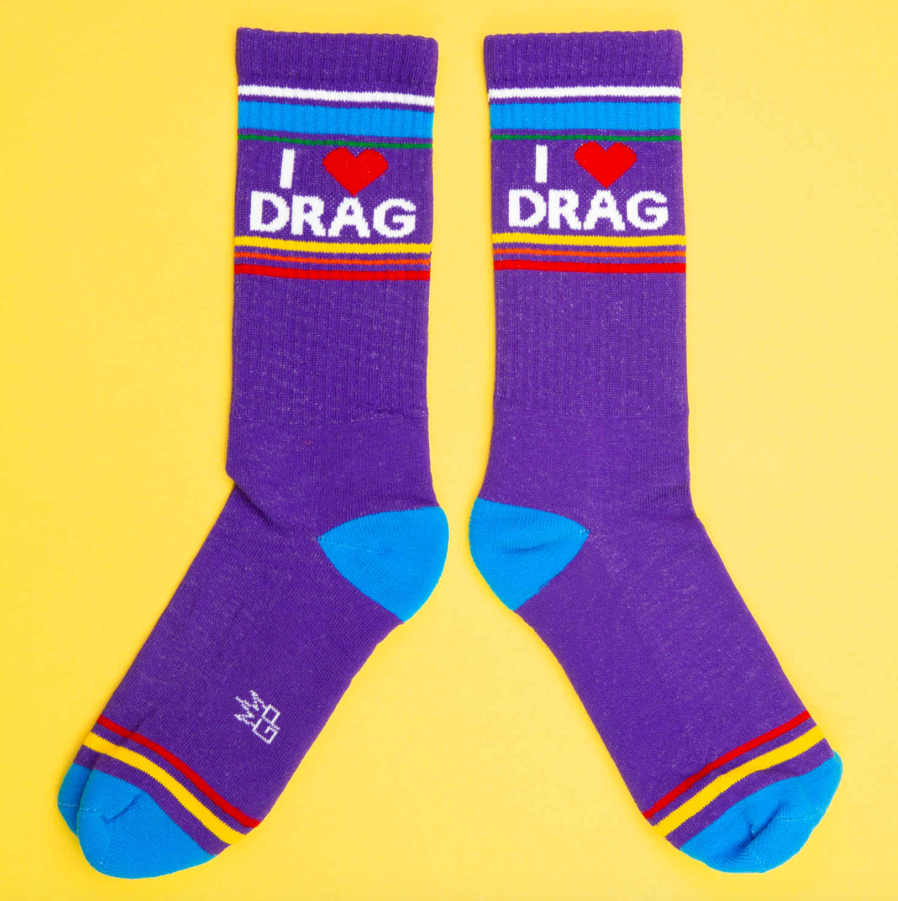 I ❤️ DRAG Gym Crew Socks