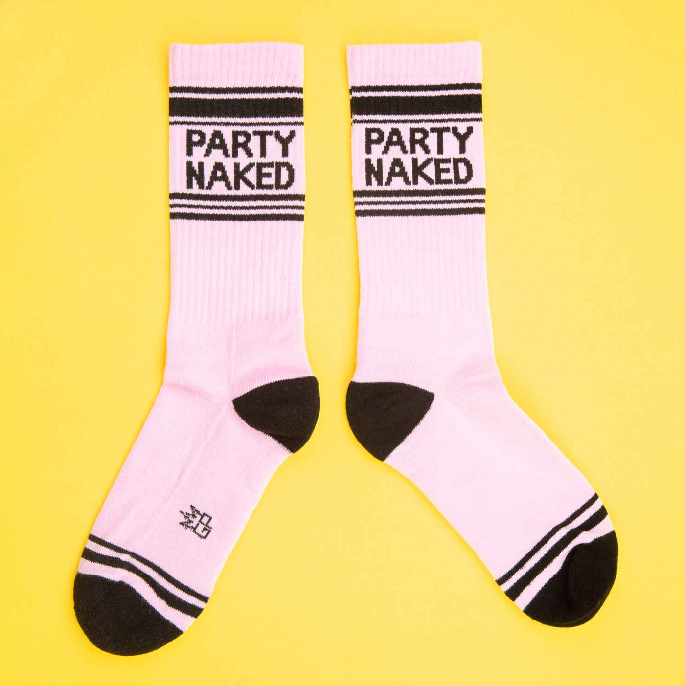 PARTY NAKED gym socks