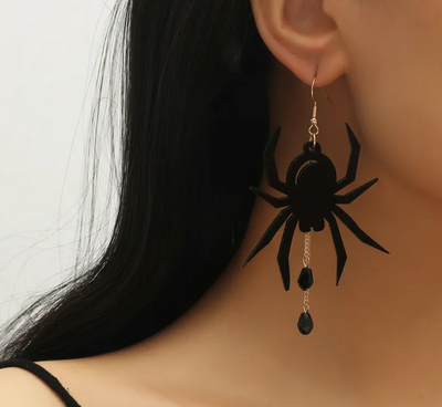 Spider Dangling Earrings