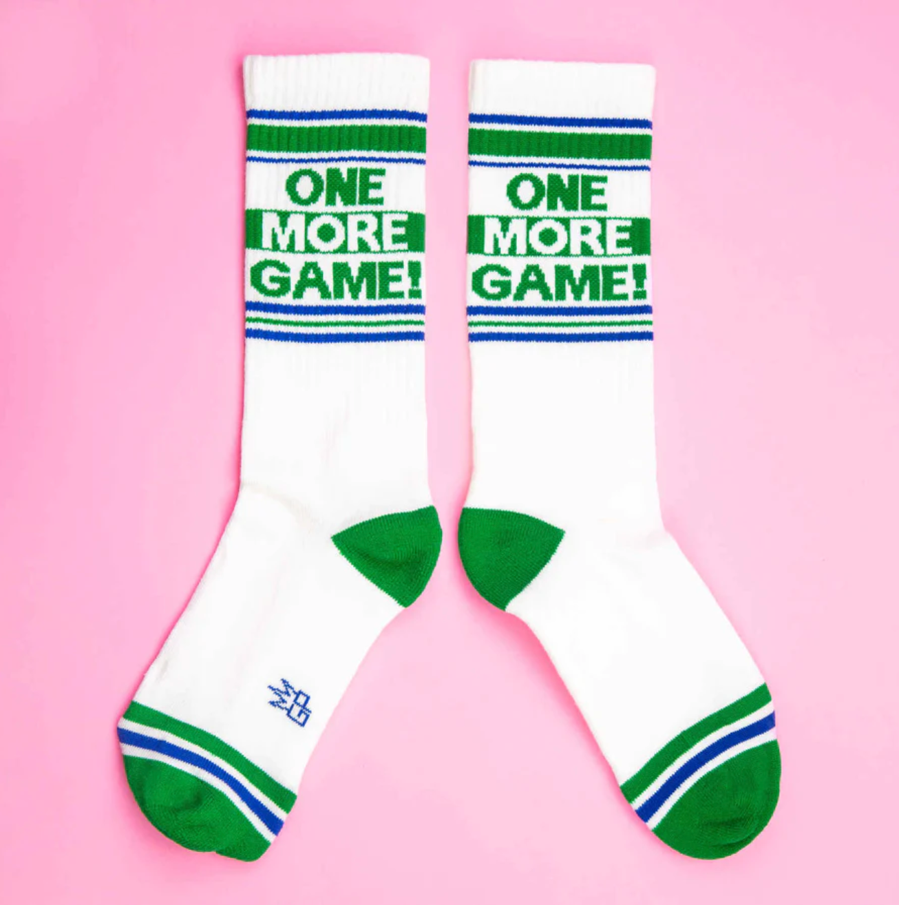 ONE MORE GAME! Gym Crew Socks