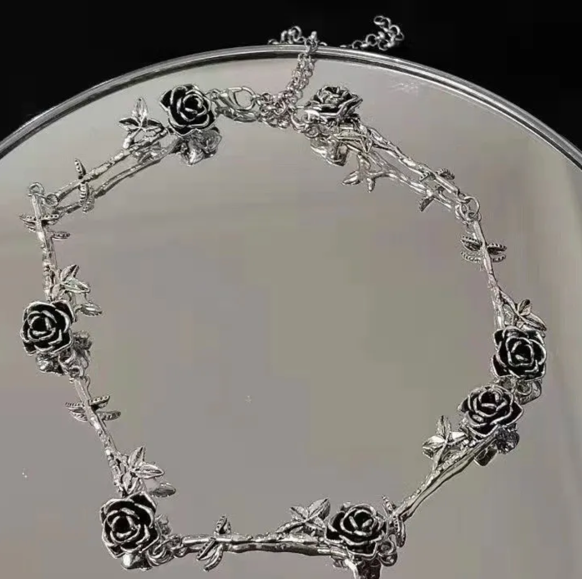 Rose Choker Necklace