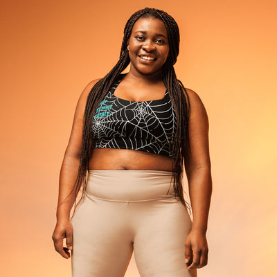 Living Dead Ghoul Longline sports bra