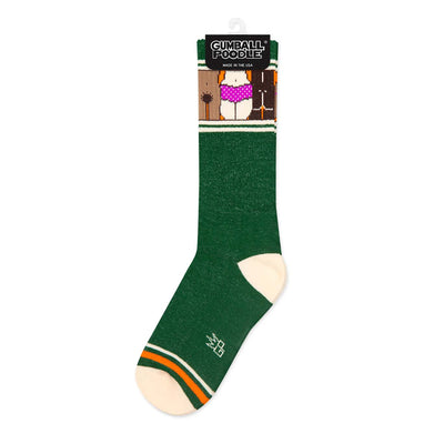 Tush and Bush Crew Socks