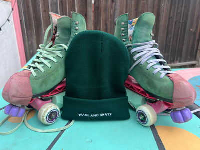 Wake and Skate *choose your color* beanie