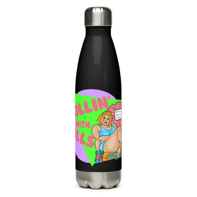 Rollin' With Rolls Stainless Steel Water Bottle